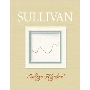 Sullivan College Algebra w/ DVD  8 Edition Hardcover
